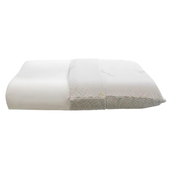 MAXIME MAISON - Coppia Cuscini Cervicale per Dormire, Cuscino Memory Foam Cervicale Ortopedico con Tecnologia a Doppia Onda Made in Italy, Cuscino Ergonomico Letto
