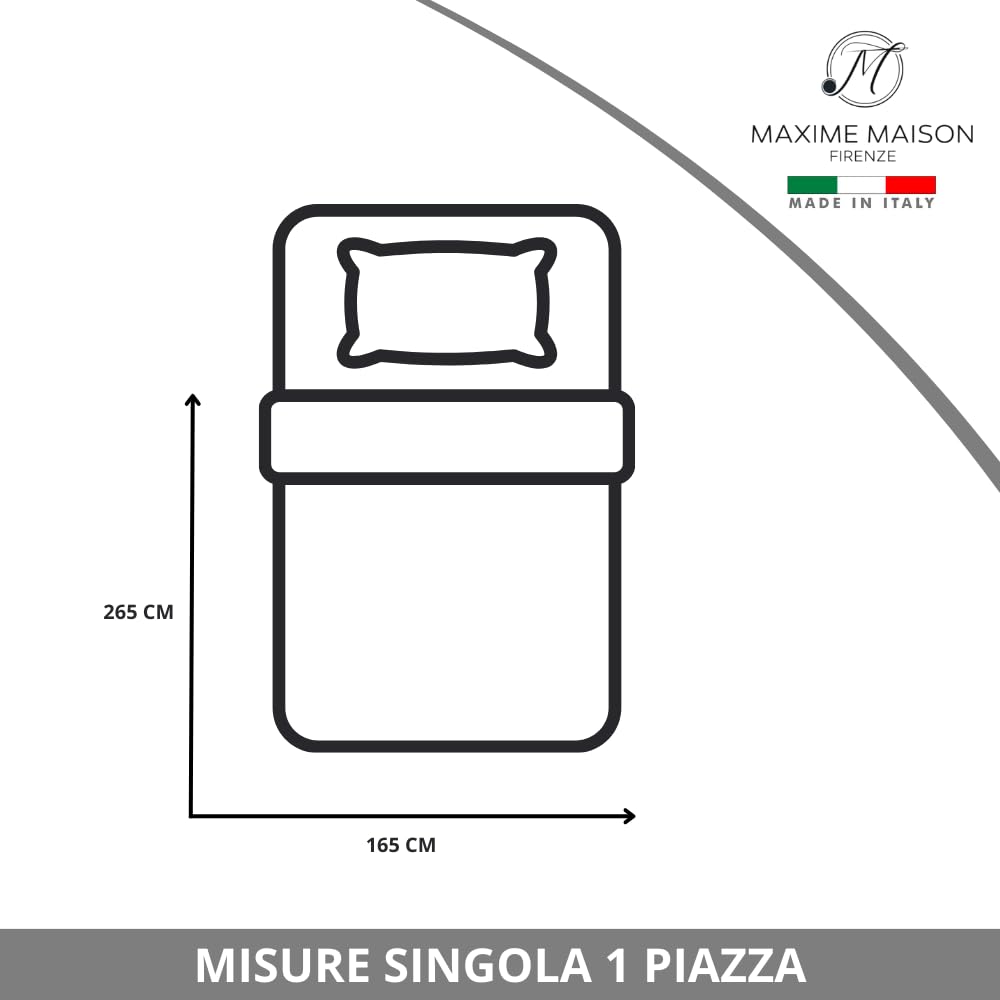 MAXIME MAISON Firenze Trapuntino Primavera Estate Double-Face in Morbida Microfibra Imbottitura 100 gr/mq
