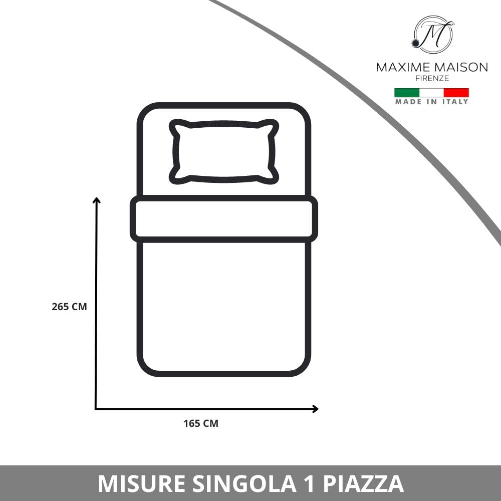 Trapuntino Mezza Stagione Double-Face in Morbida Microfibra Imbottitura 100 gr/mq