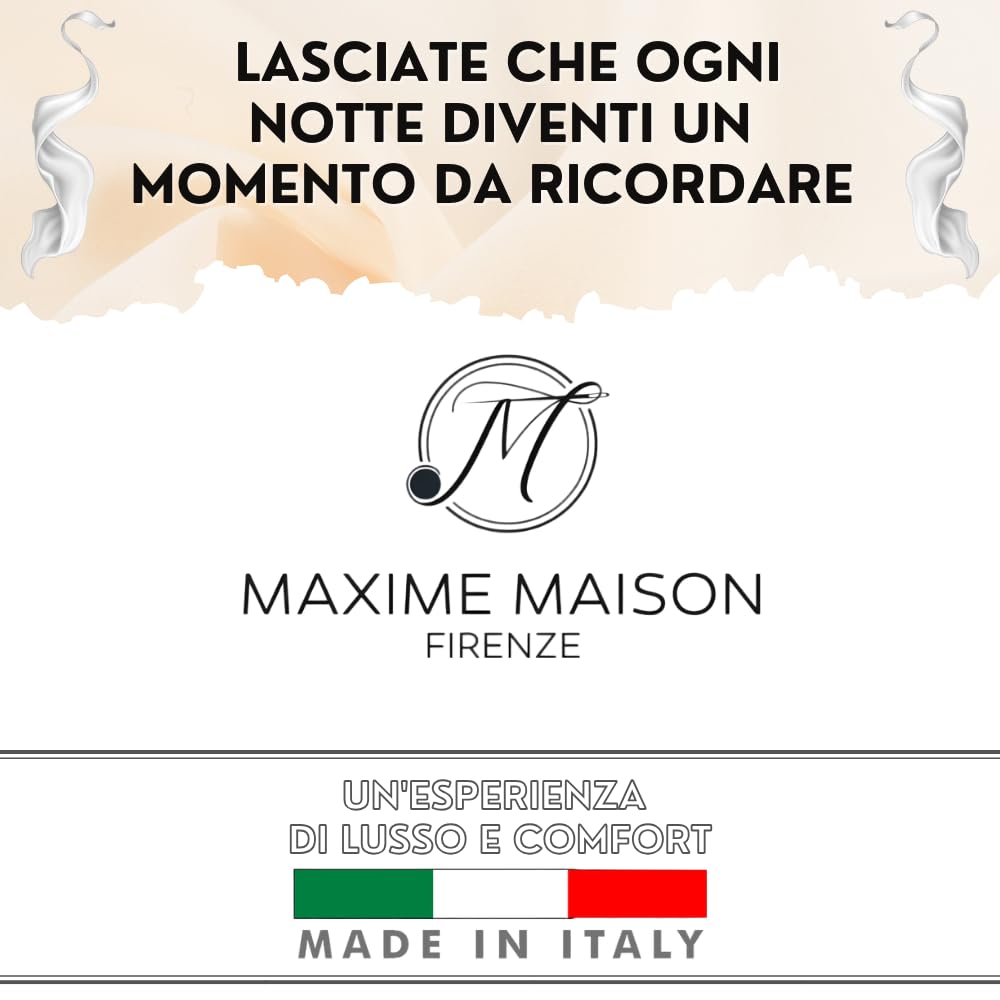 Completo Lenzuola Stampate, Misto Cotone, con Federe, Made in Italy