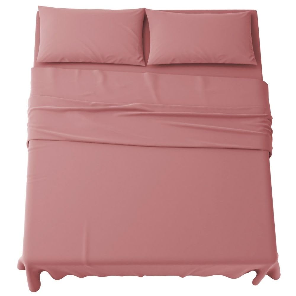 MAXIME MAISON - Set Lenzuola Letto Singolo 3 Pezzi, Completo Letto SIngolo in Microfibra Made in Italy, Biancheria da Letto 1 Lenzuolo con Angoli, 1 Lenzuolo Sopra, 1 Federa