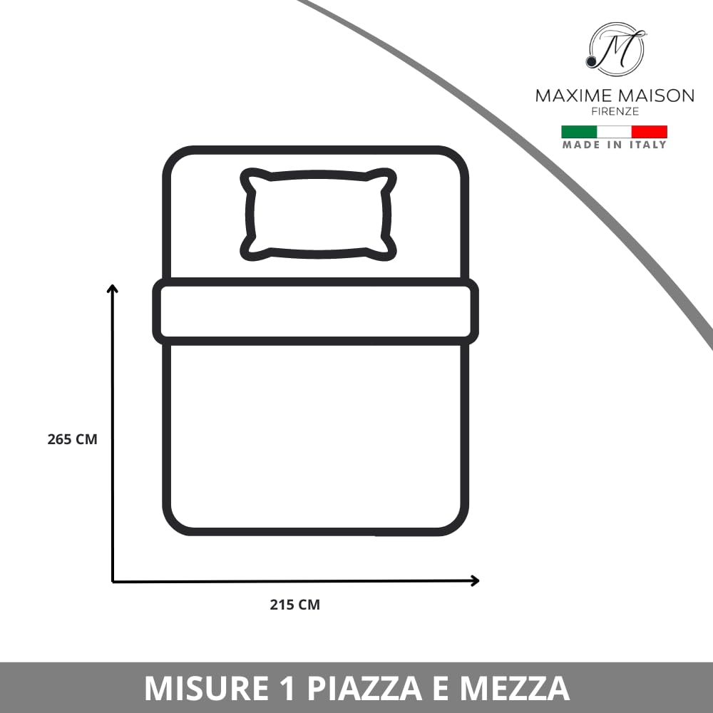 MAXIME MAISON Firenze Trapuntino Primavera Estate Double-Face in Morbida Microfibra Imbottitura 100 gr/mq
