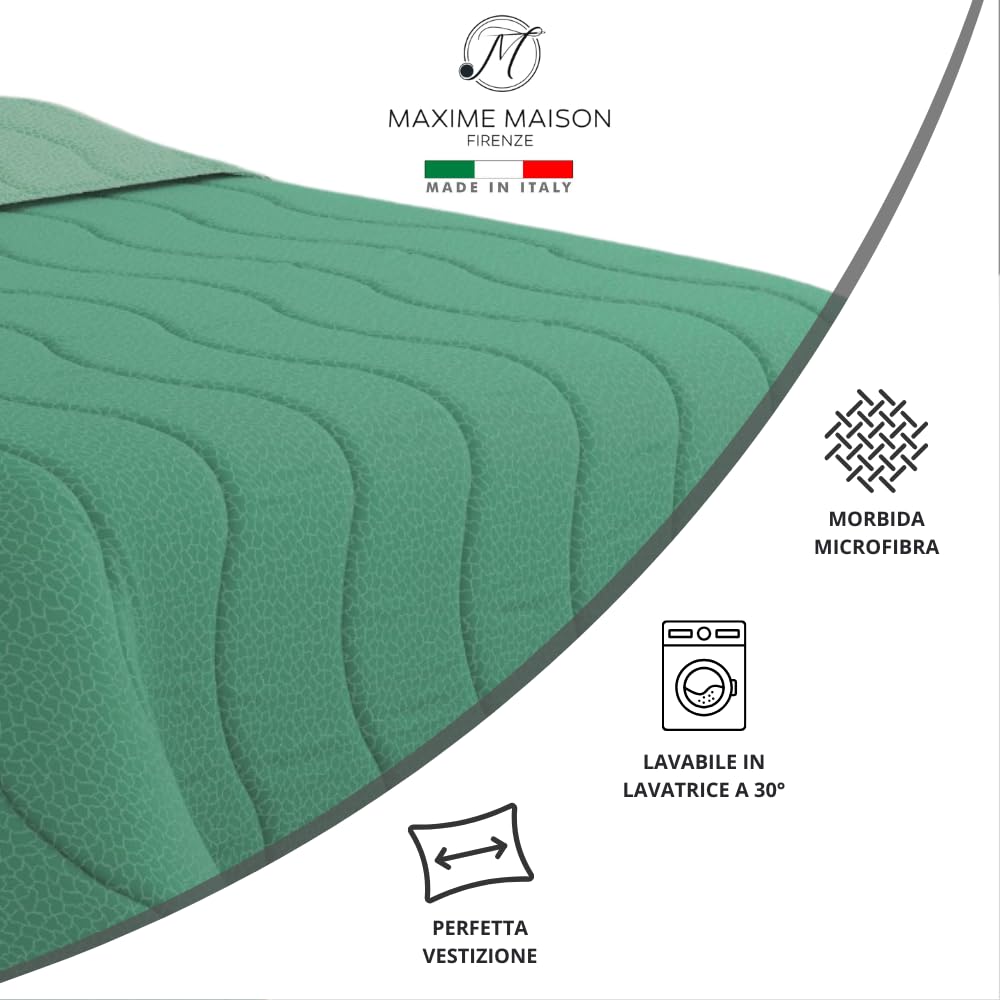Trapunta Piumone Invernale Double-Face in Morbida Microfibra Imbottitura 300 gr/mq