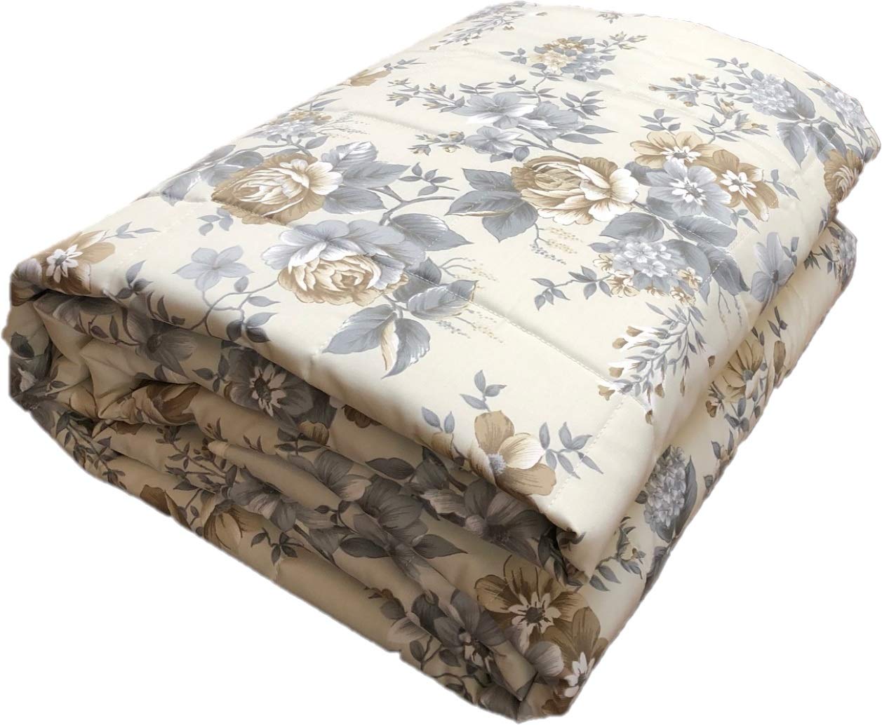MAXIME MAISON - Copriletto Singolo Primaverile Estivo (100 gr/mq) Trapuntino Estivo Singolo, Trapunta Letto Singolo Leggera, Trapuntino Singolo Mezza Stagione in Raso di Cotone Satin, Made in Italy