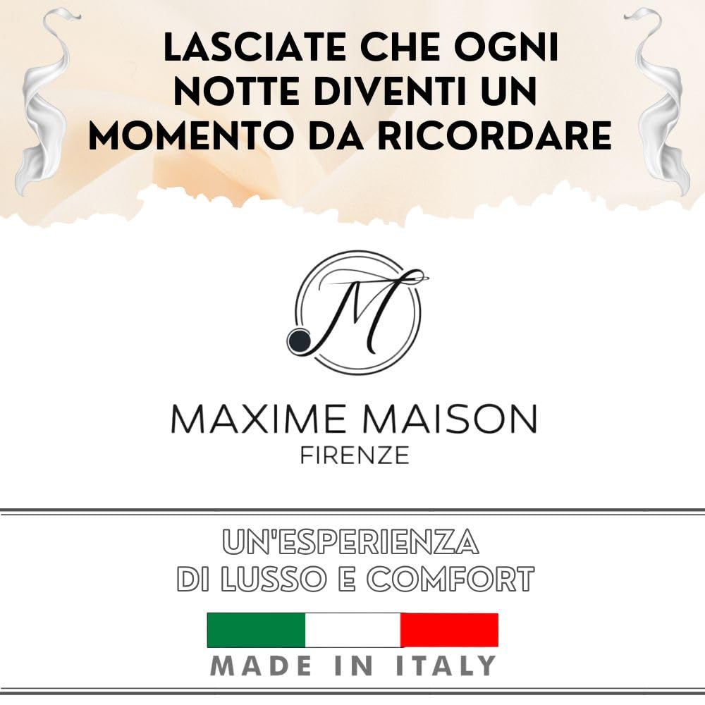 Set Completo Lenzuola in Microfibra, con Federe, Completo Letto, Made in Italy