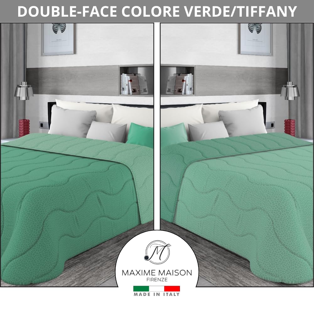 Trapunta Piumone Invernale Double-Face in Morbida Microfibra Imbottitura 300 gr/mq