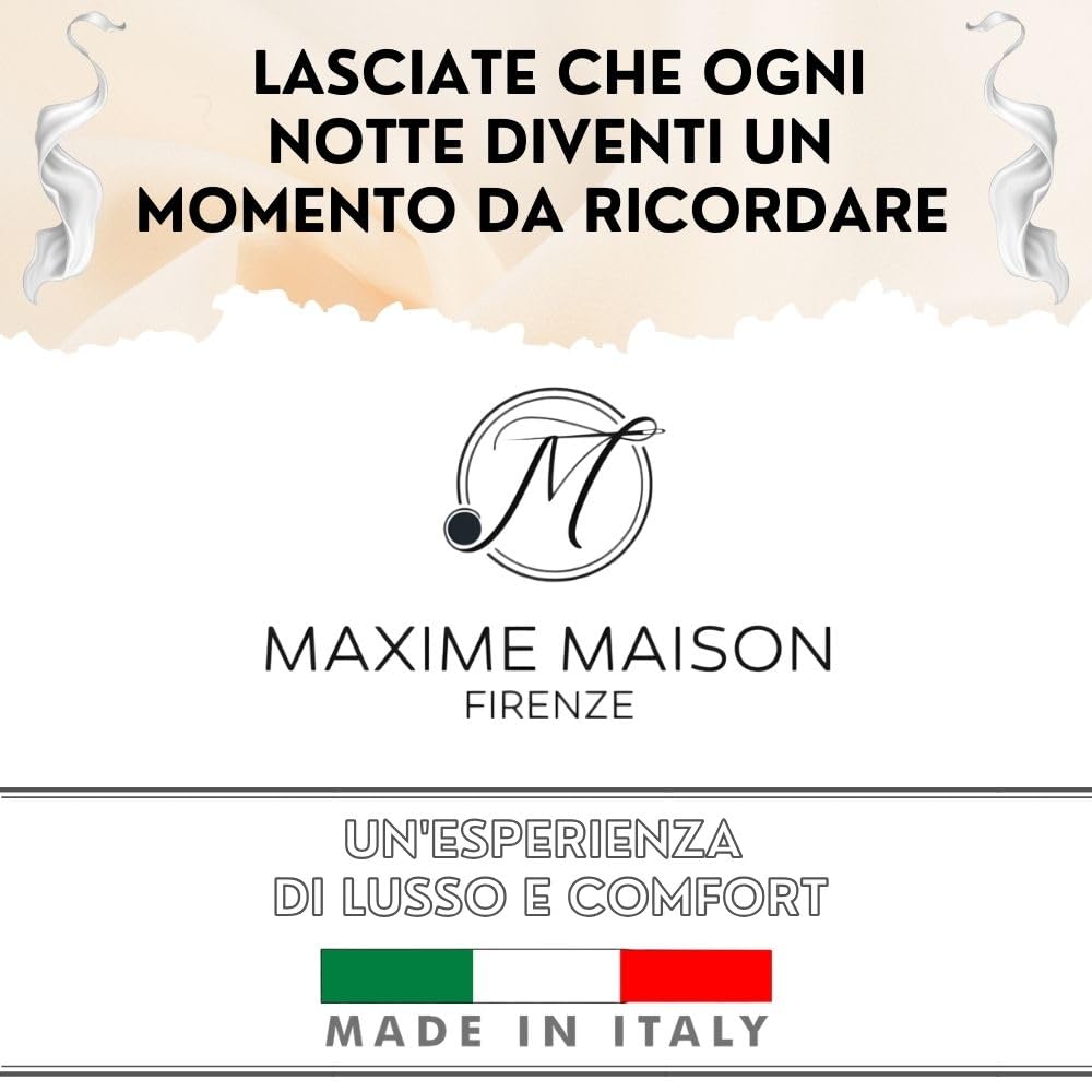 Set Completo Lenzuola in Microfibra, con Federe, Completo Letto, Made in Italy