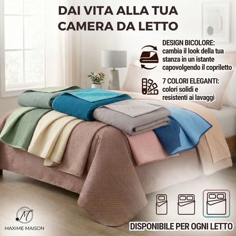 Trapuntino per la Mezza Stagione da 100gr/mq, in Morbida Microfibra Leggera