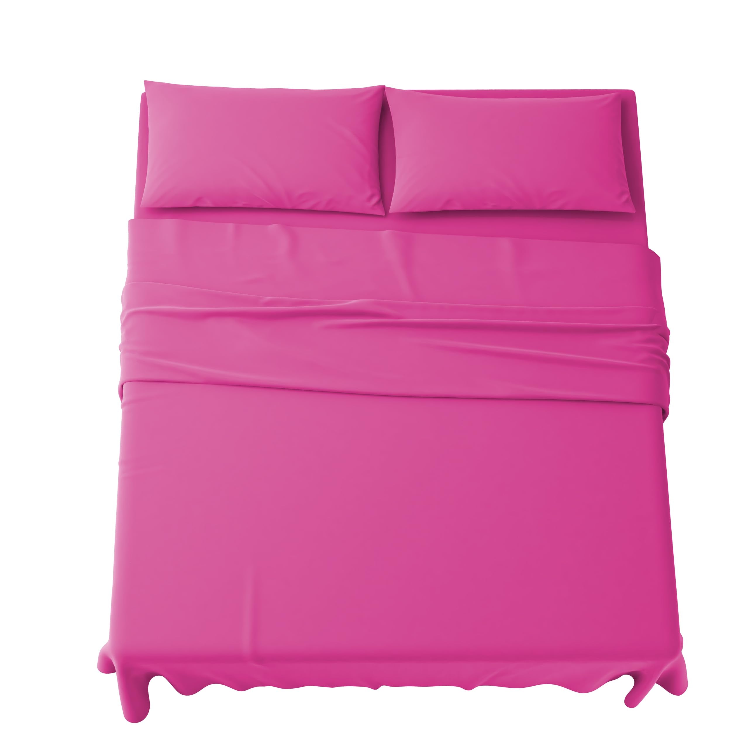 MAXIME MAISON - Set Lenzuola Letto Singolo 3 Pezzi, Completo Letto SIngolo in Microfibra Made in Italy, Biancheria da Letto 1 Lenzuolo con Angoli, 1 Lenzuolo Sopra, 1 Federa