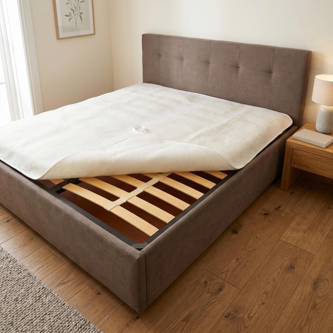 MAXIME MAISON - Coprirete Singolo 80x190 Trapuntato con Imbottitura, Lacci agli Angoli, Coprirete Letto Singolo Anallergico e Antiacaro, Traspirante, Manifattura Made in Italy