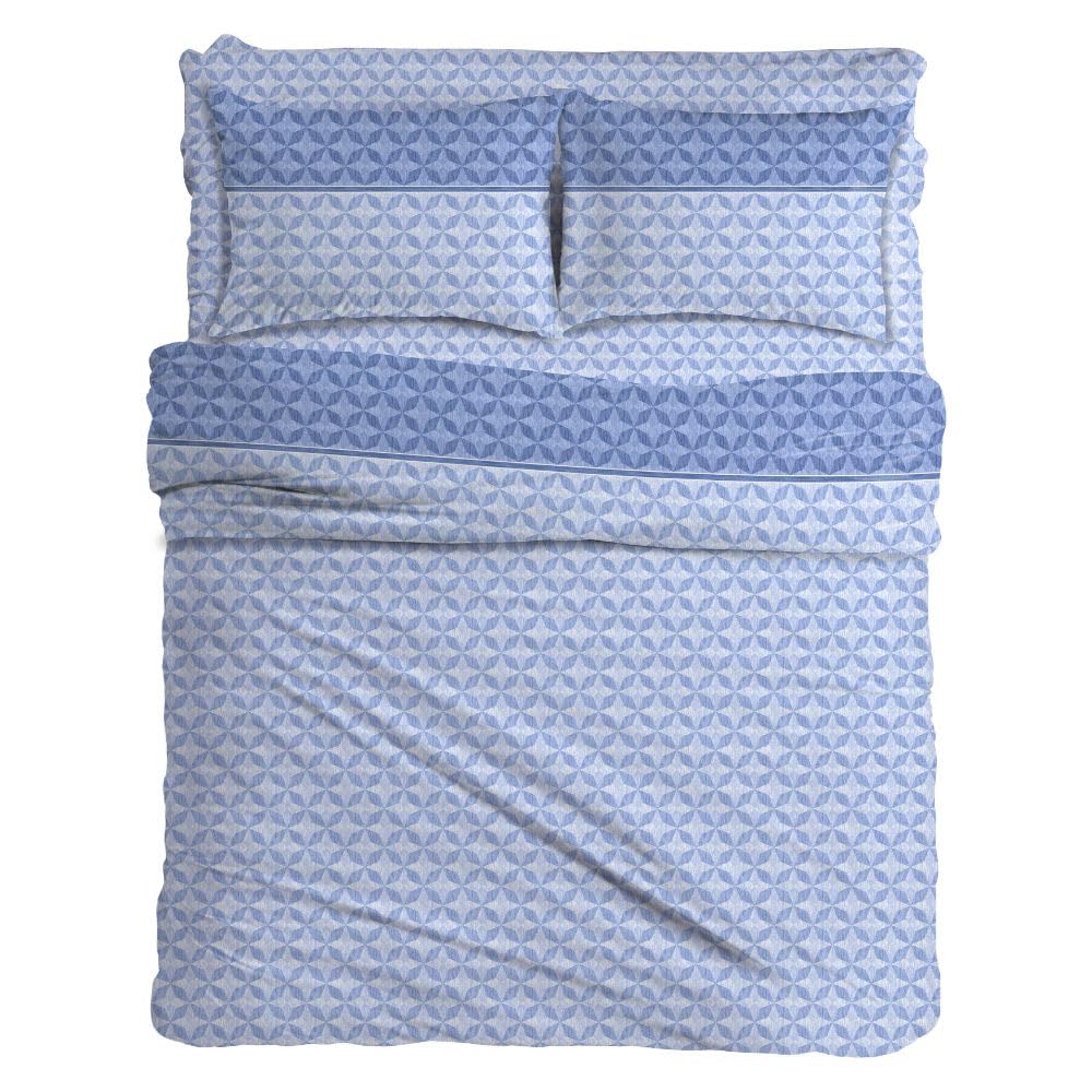 MAXIME MAISON Firenze - Set Lenzuola Letto Singolo Cotone 100% Completo con Federe Cuscini Stampate, Made in Italy Anallergico e Antiacaro (Motivo Ambra)